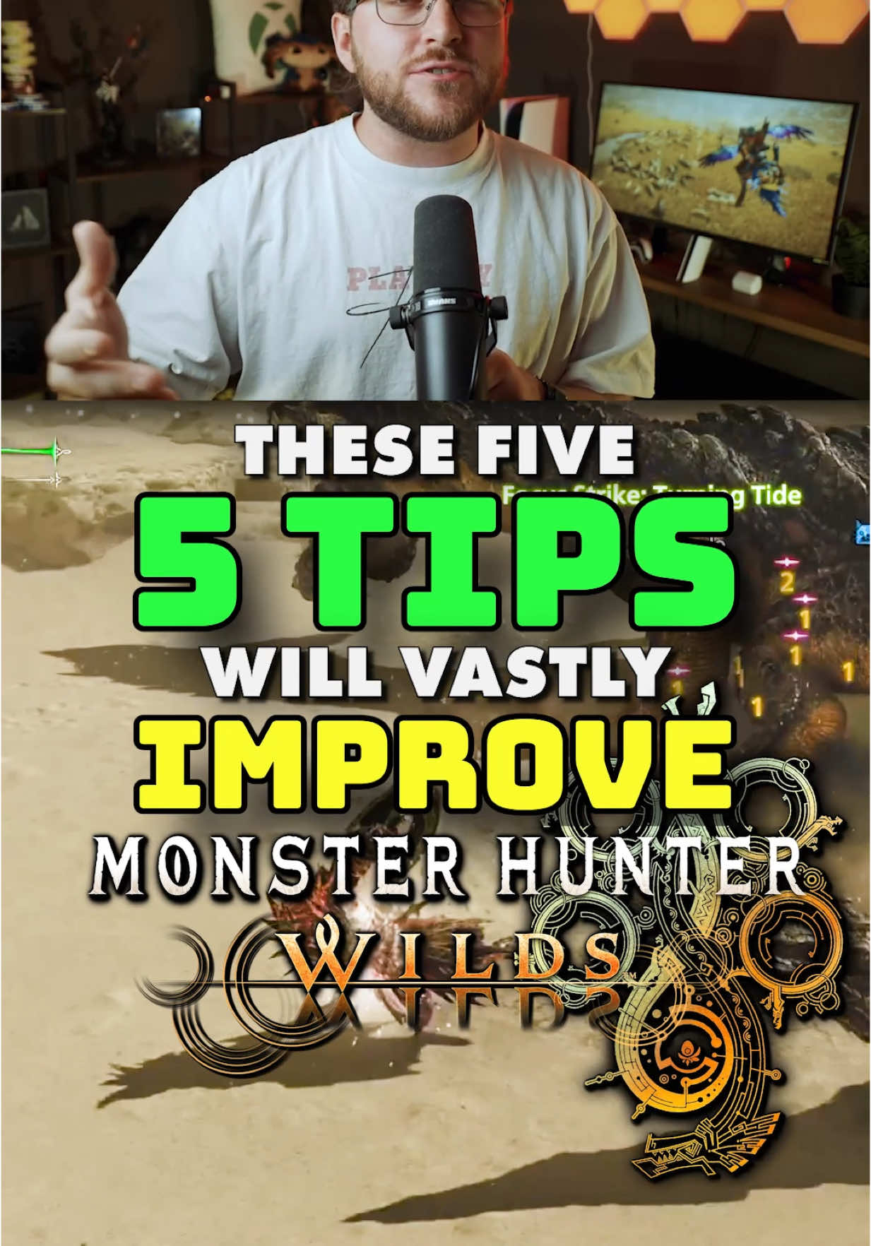 These are the 5 TIPS you should USE when playing Monster Hunter Wilds… 😳 #MonsterHunter #Gaming #CAPCOM #MonsterHunterWilds 