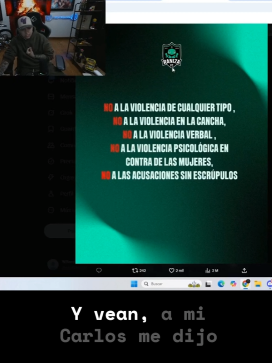 Westcol vs Alana ¿Que opino de raniza? respuesta por victimizarse 😱 #westcol #westcolclips #alana #kingsleague  #westcoltiktoker #miami #colombia #fyp #parati 