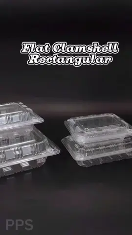 Flat Clamshell Rectangular✨#PPS #PPSPH #foryou #foryoupage #foodpackaging #packagingideas #SmallBusiness #affordable #highquality #burger🍔 #sandwiches 🥪 #minidonut #bakedgoods #pastries 