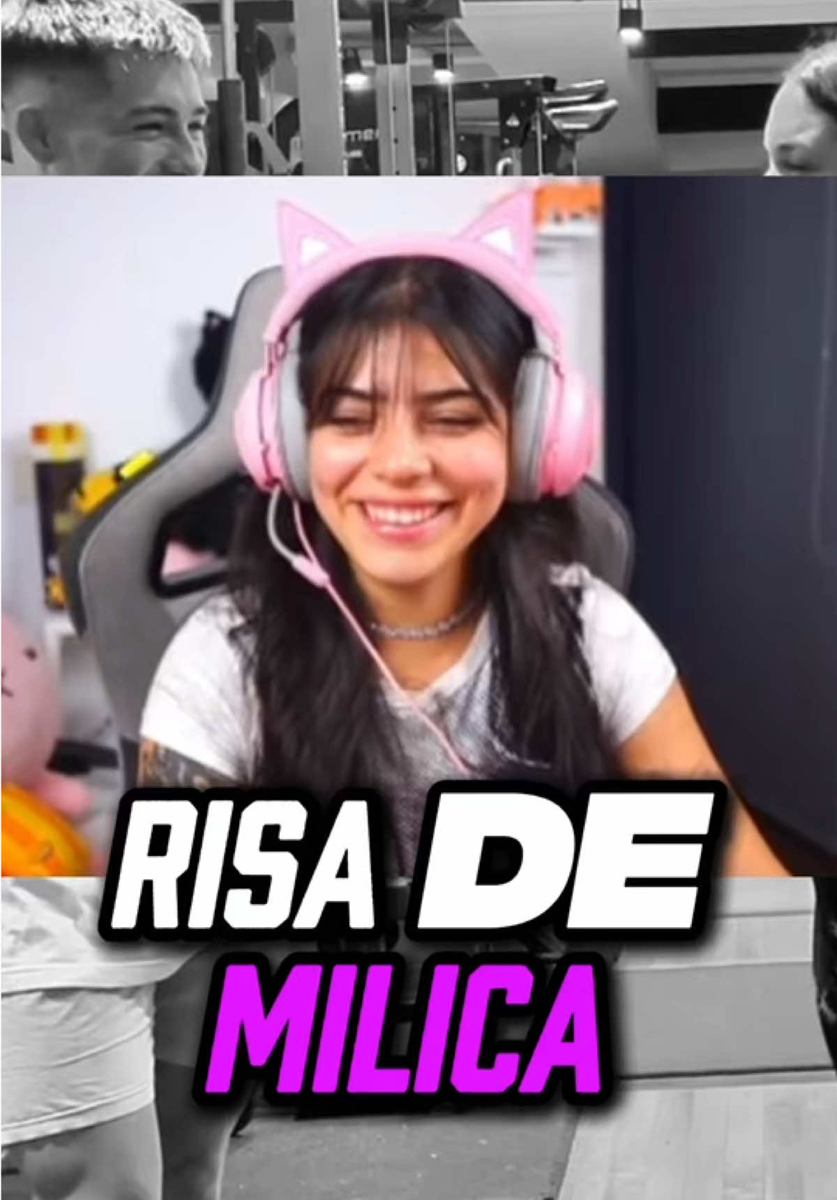 Genia @shantalelietth   - - - - #nicopiriz #Fitness #humor #milica #gymbro #risa #kick #stream #clip #viral 