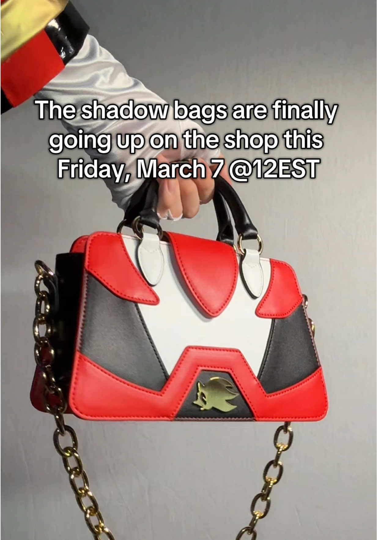 been preparing all week for the release of the shadow the hedgehog Purses🥰 #sonic #shadowthehedgehog #sonicthehedgehog #sonicfan #cosplay 