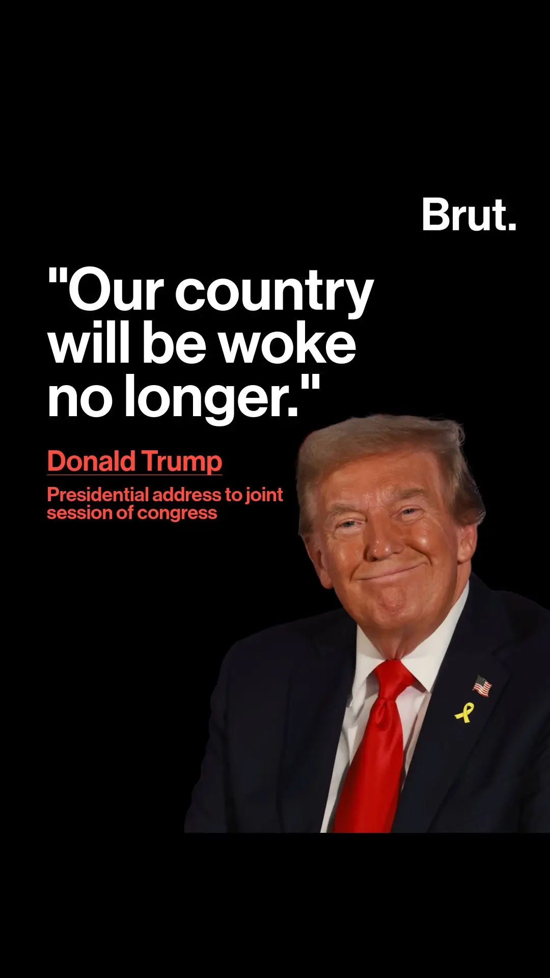 On March 4, President Trump spoke to a very divided session of congress. Here's what he said when discussing his removal of DEI initiatives from the federal government. #DEI #Trump #PresidentialAddress #DonaldTrump #Quote #Woke