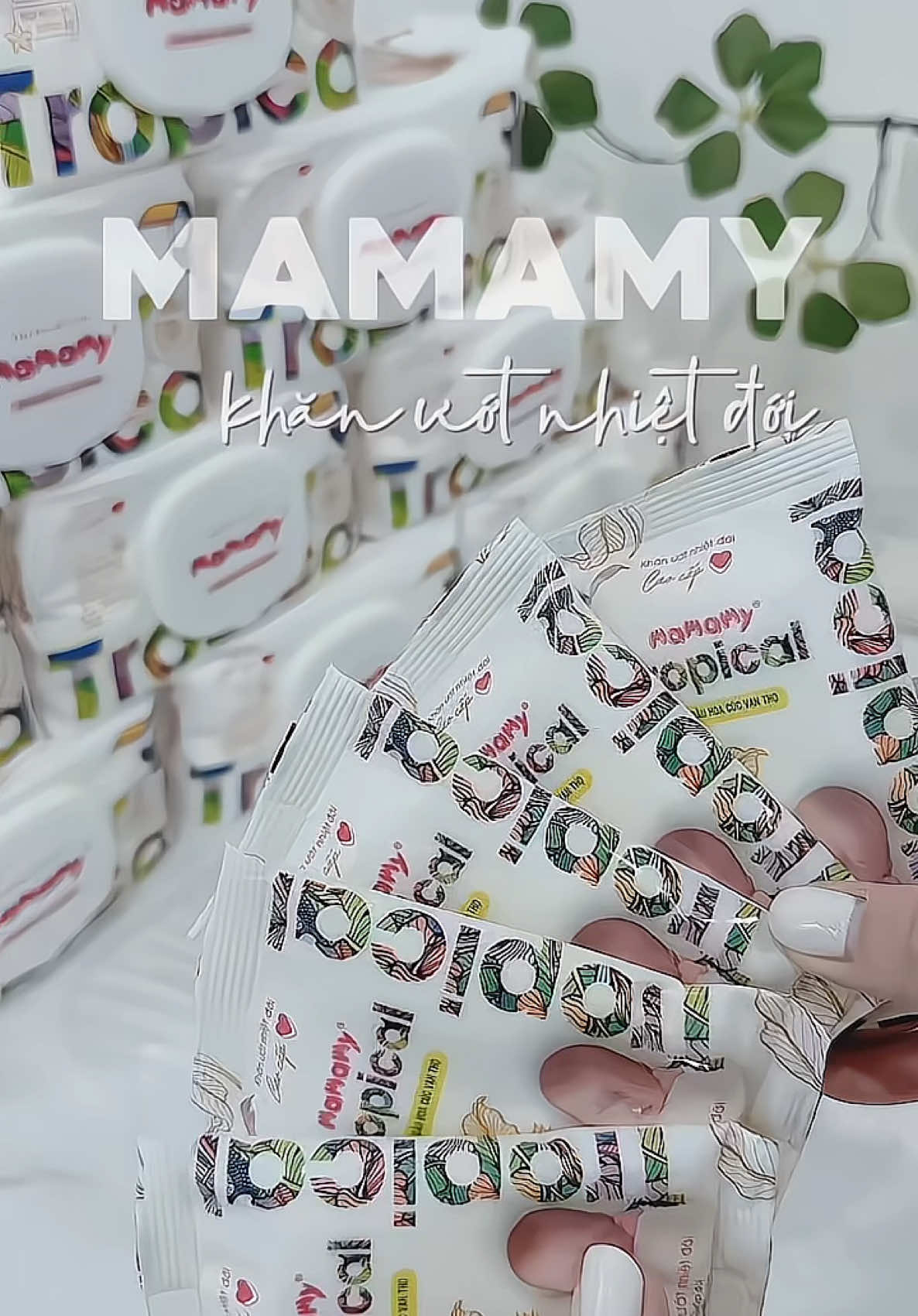 Khăn nhà mamamy xài mê lắm các bà ưi, tranh thử săn seo na 🍃🛒🧸#megialinh #khanuotkhongmui #khanuotmamamy 