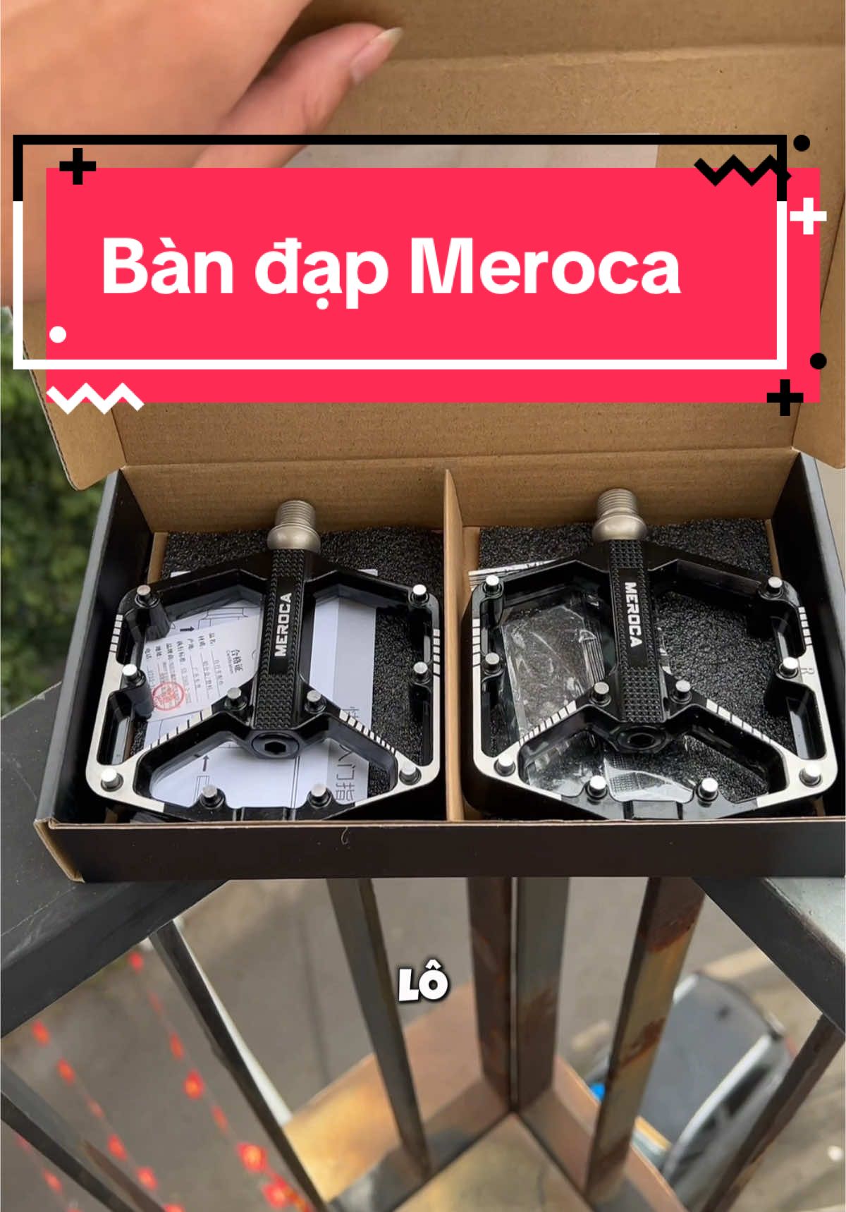 Bàn đạp (Pedal) xe đạp Meroca cao cấp #bandap #xedapthethao #minhbiker68  #xhhhhhhhhhhhhhhhhhhhhhhh 