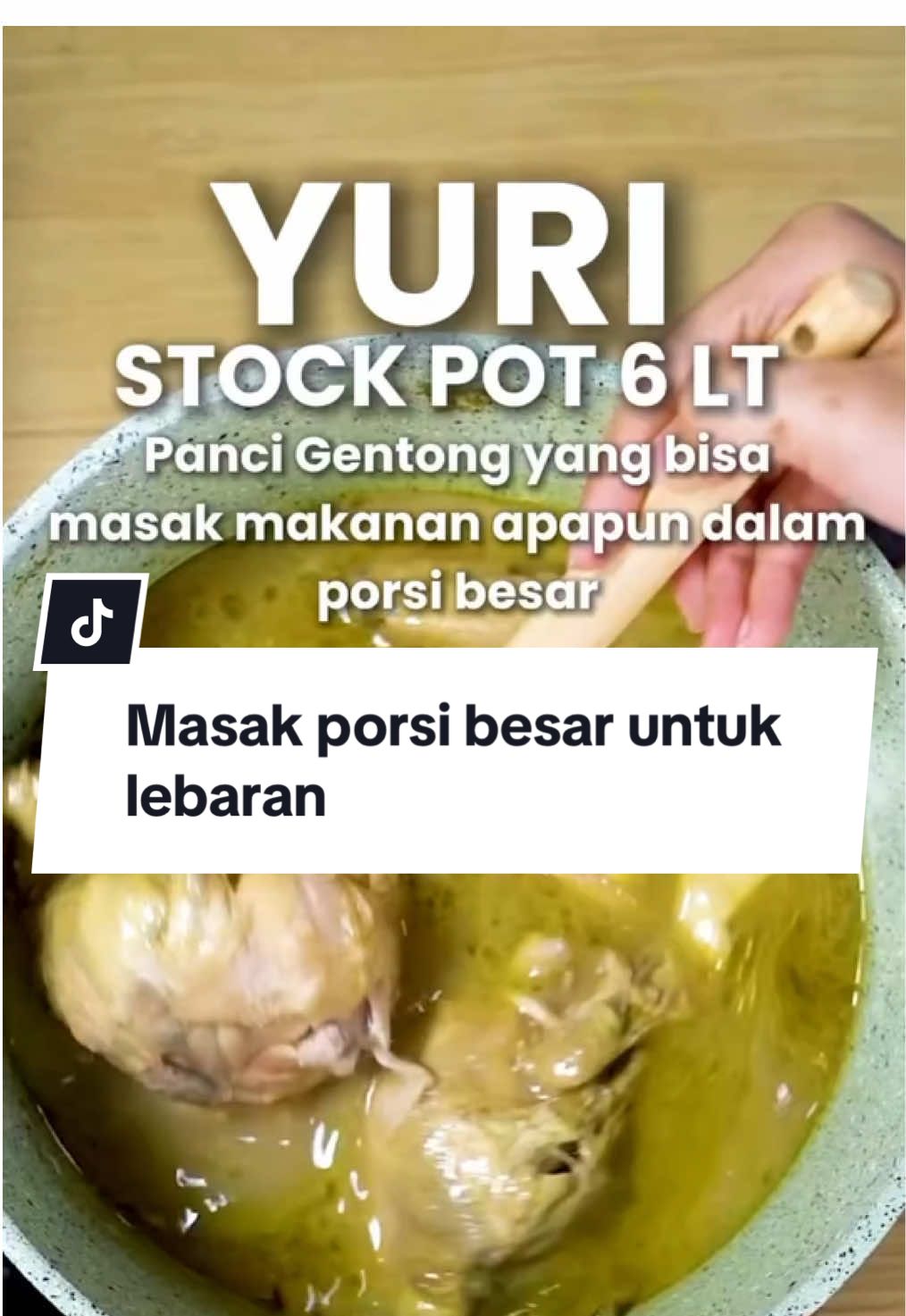 Biar ga banyak cucian bekas masak, langsung pakai panci gentong aja bun! Cek keranjang kuning ya #JelajahRamadan #peroindonesia #peroforyou 