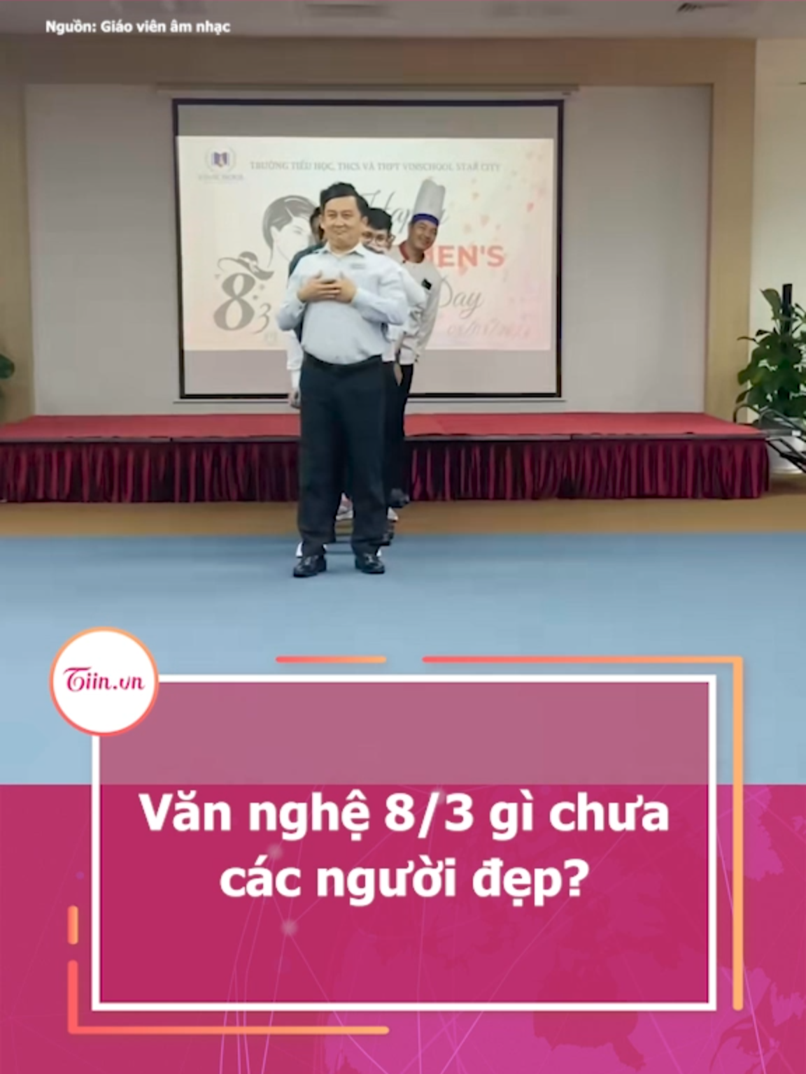 Văn nghệ 8/3 gì chưa các người đẹp? #tiinnews #mung8thang3 