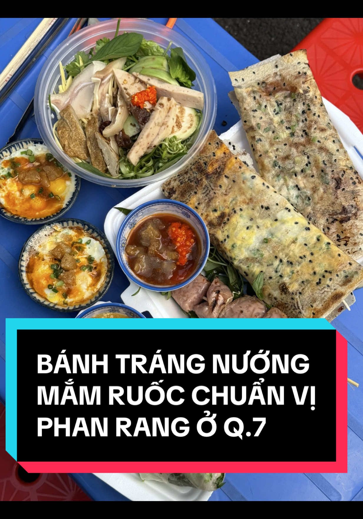 Bánh tráng nướng chuẩn gốc Phan Rang ngon, giá cả hợp lí núp hẻm Q.7 ##ansapsaigon##ancungtiktok##vtmgr##reviewanngon##saigon##tryitwithtiktok