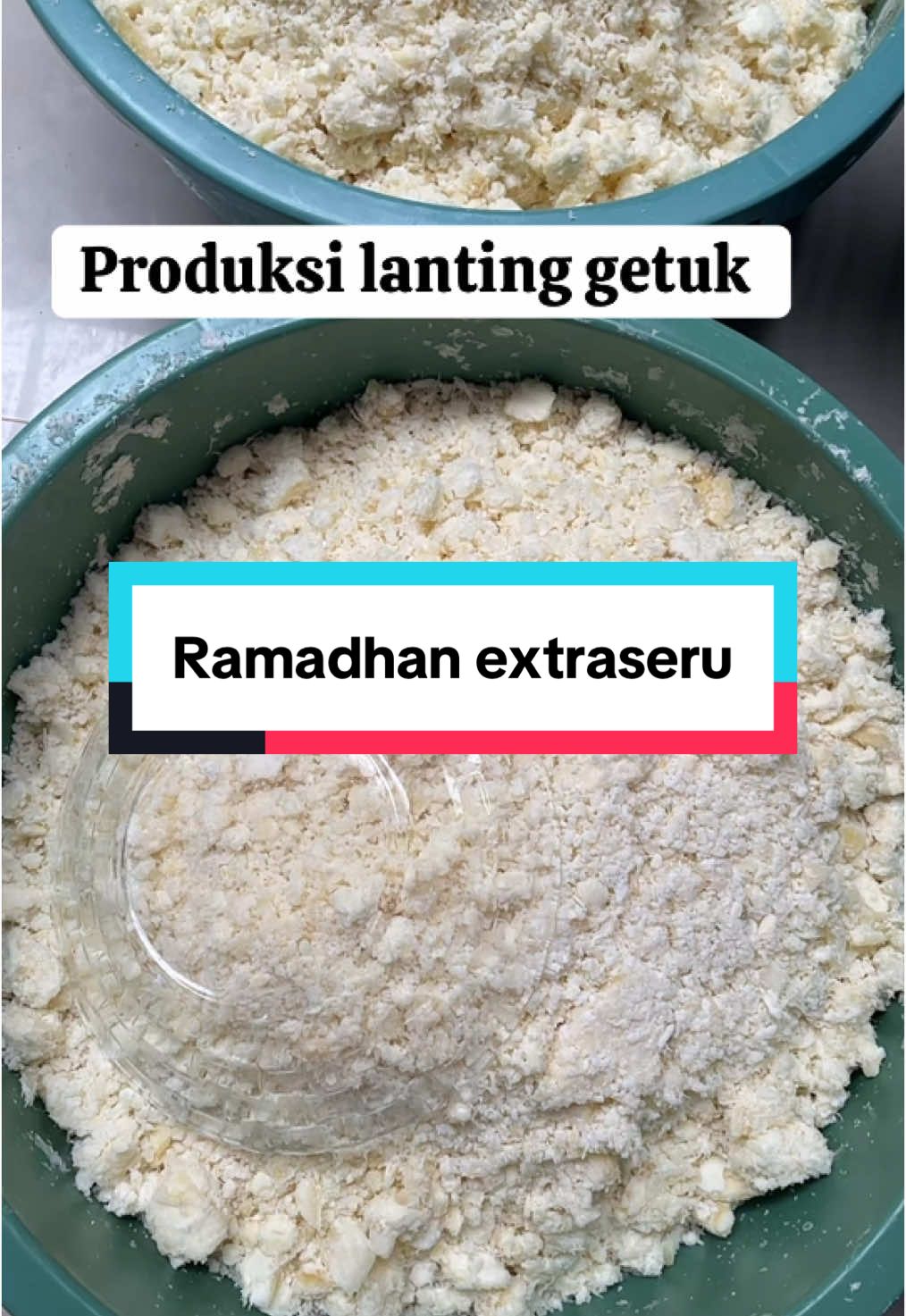 Produksi lanting getuk, 100% singkong tanpa tepung #ramadhan #ramadhanextraseru #cemilan #lanting 