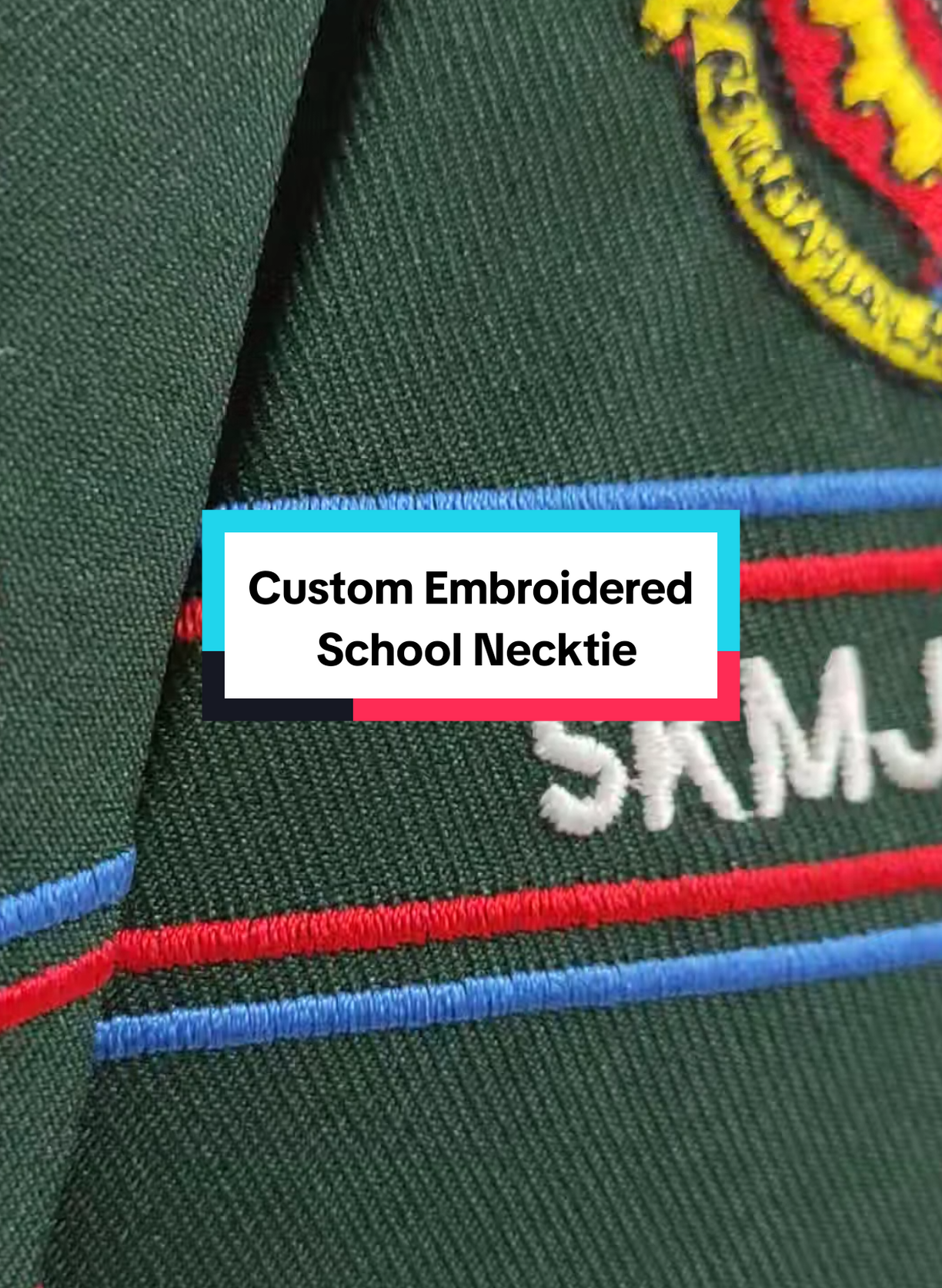 🎓 Level Up Your School Uniform! ✨ 🔥 Custom Embroidered School Neckties – Logo & Name! 🔥 ✅ High-Quality Embroidery ✅ Professional & Polished Look ✅ Neat & Clean Stitching 🎯 Bulk Orders Available for Schools & Organizations! 🎯 🔥 Limited Slots! Secure Your Bulk Order Now! 🔥 🙏 Thank you for your support & orders! We appreciate you! ❤️ #embroidery #necktie #syarikatrashilamaju #embroidered 