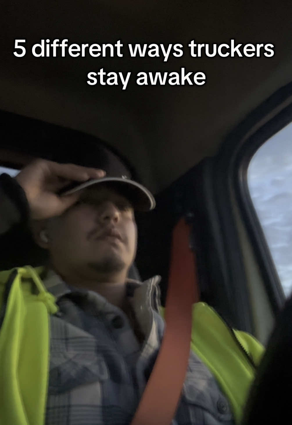 Expert methods to stay awake driving for long hours (coming from a professional driver) #fypシ #trucker #trucking #trokero 