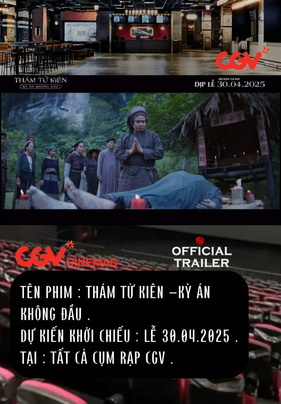 THÁM TỬ KIÊN : KỲ ÁN KHÔNG ĐẦU . KHỞI CHIẾU DỊP LỄ 30.04.2025 #tiktoknews #tiktok #tiktokmovies #thịnhhànhtiktok #hottrend #tiktok #tiktokuni 