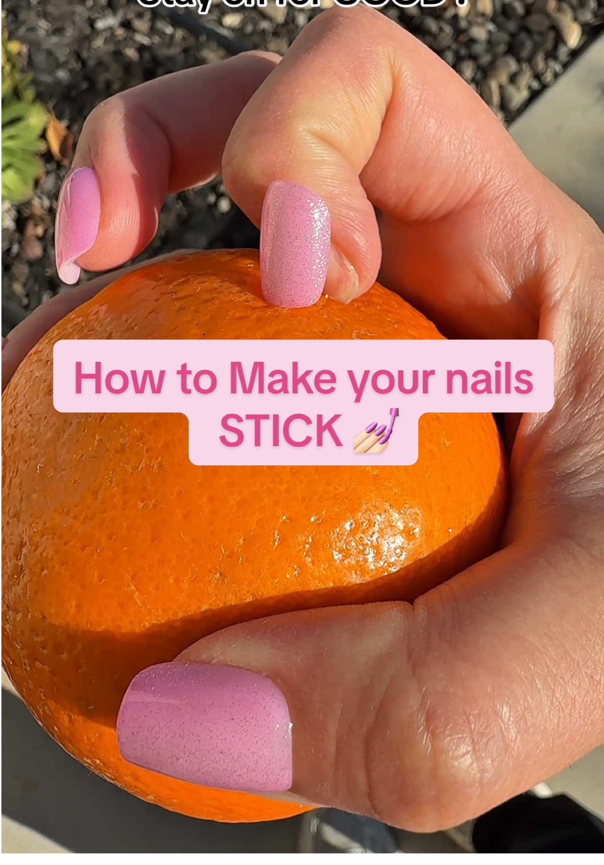 No hacks just good nail prep ✅  #nailprep #pressonnails #diynails 