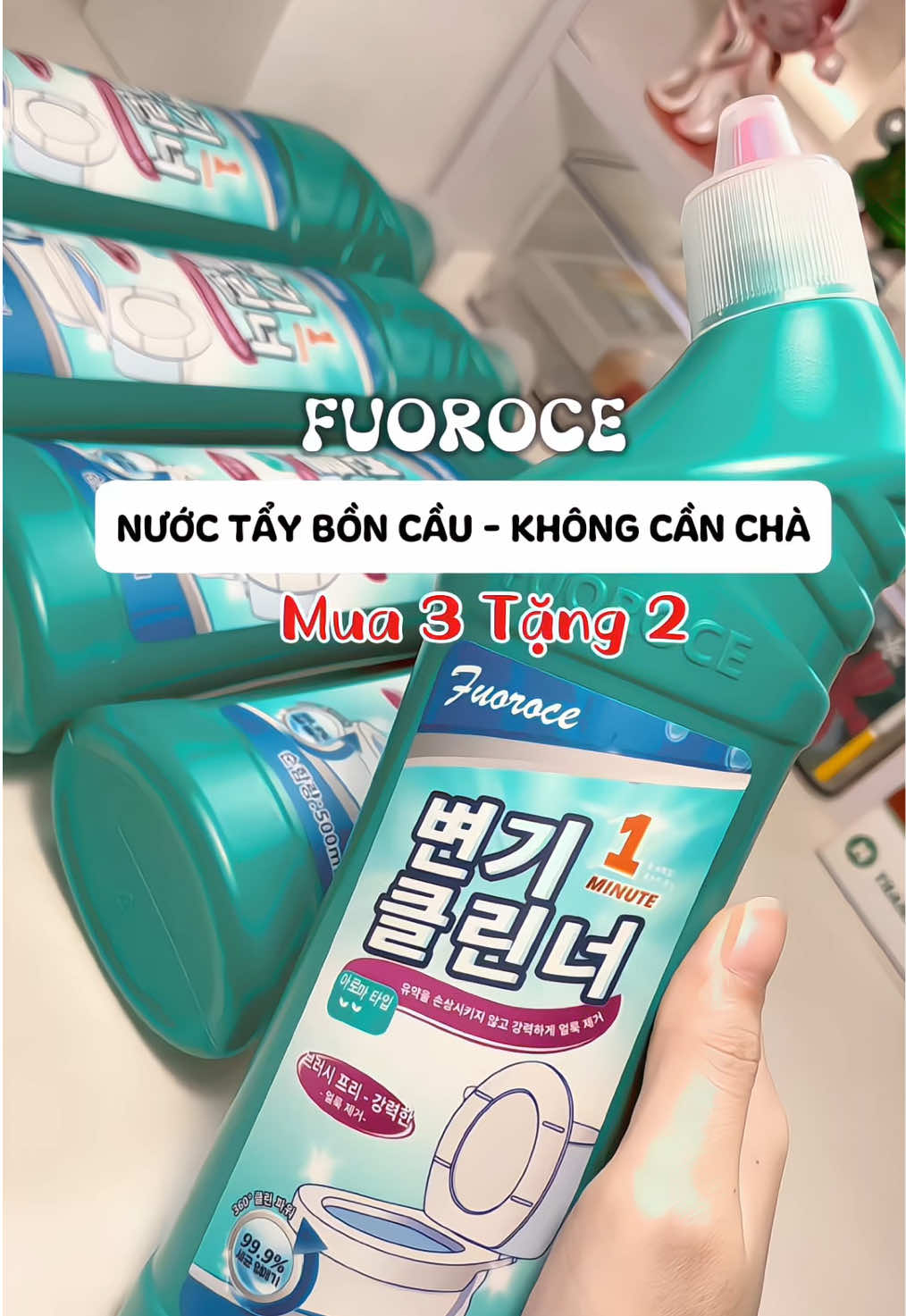 Eyyy 8/3 mua cho vợ 5 chai này ae thấy sao 😝 #xuhuongtiktok #titriviu #fuoroce #nuoctayboncau #tayboncau #sachkhongcancha #nuoctayboncaukhongcancha 