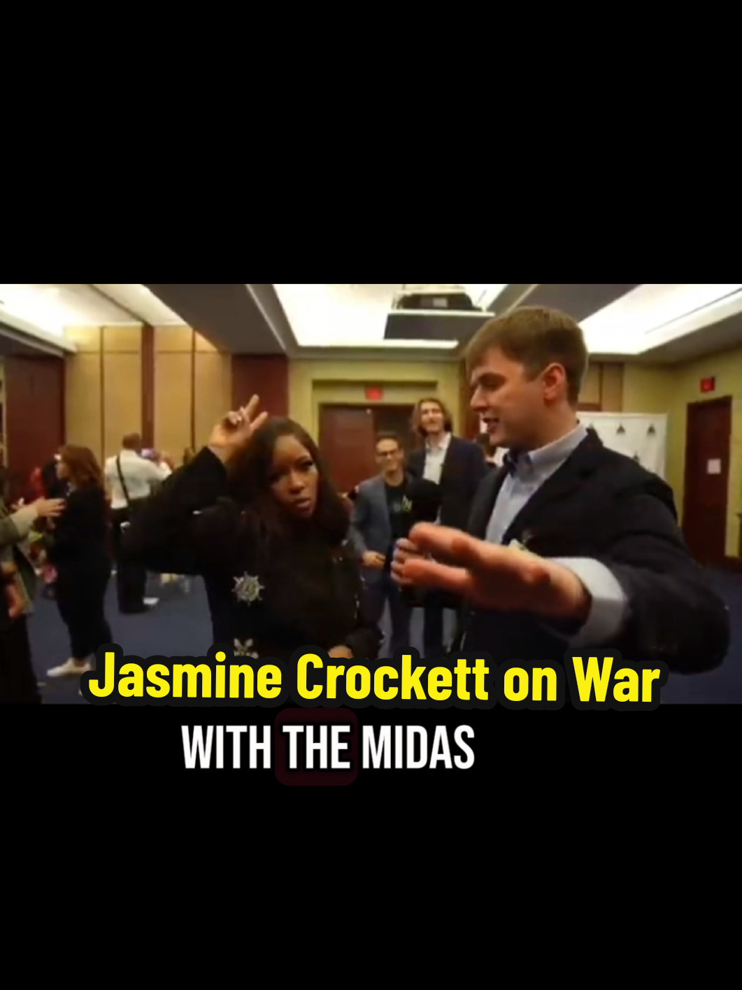 @Jasmine Crockett on War @adam mockler interview #mtn who's going to pay for this and who voted for it? #news #democrats #democracy 