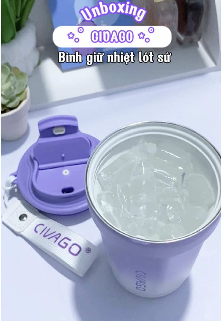 Ly giữ nhiệt tốt của nhà CIVAGO giữ nóng giữ lạnh tốt nha ạ #tuelinh🎀 #unboxing #lygiunhiet #lygiunhietcivago #civago #cocgiunhiet #lycaphegiunhiet #xuhuong #viral #fyp #coc #lygiunhietdep #trending 