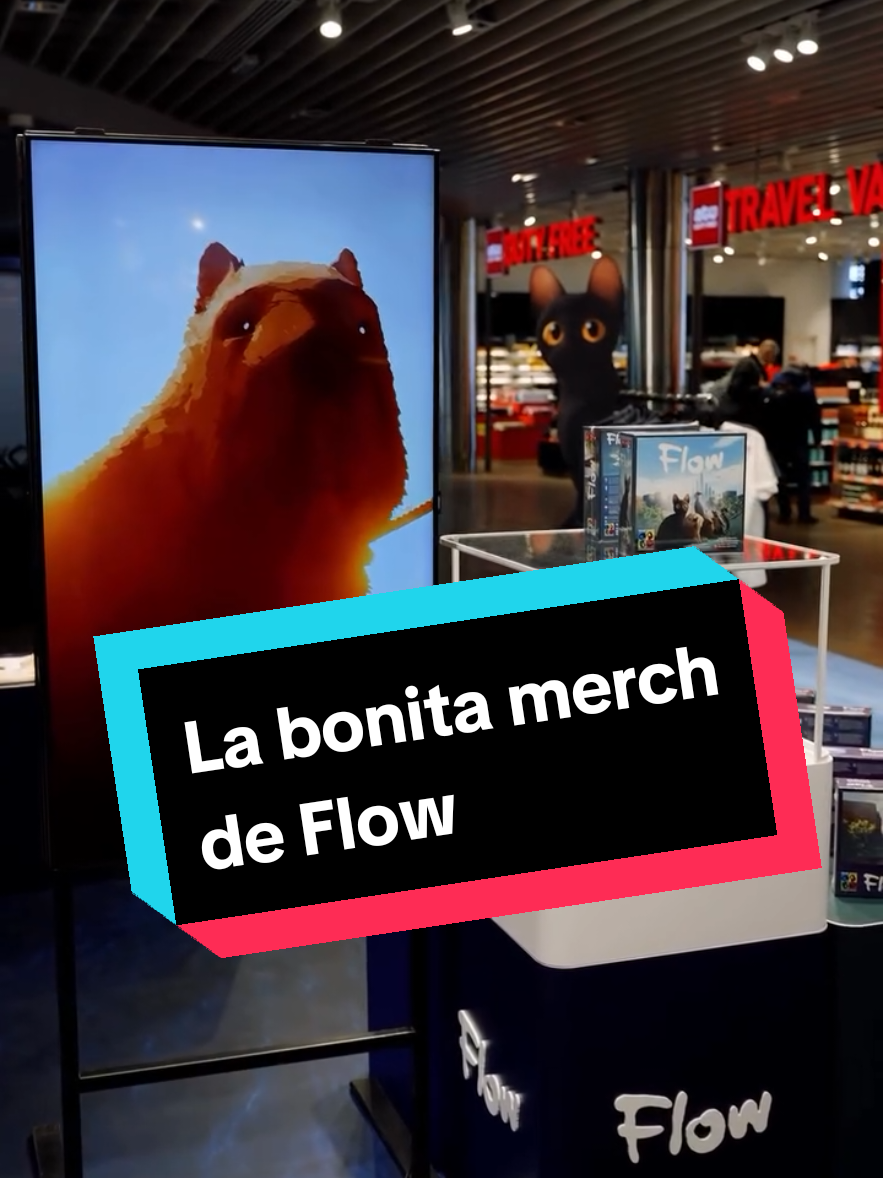 ¿Fan de #Flow? ve qué bonita merch venden en Letonia, donde la película es todo un orgullo nacional. #Letonia #Latvia #Gatos #Oscars 