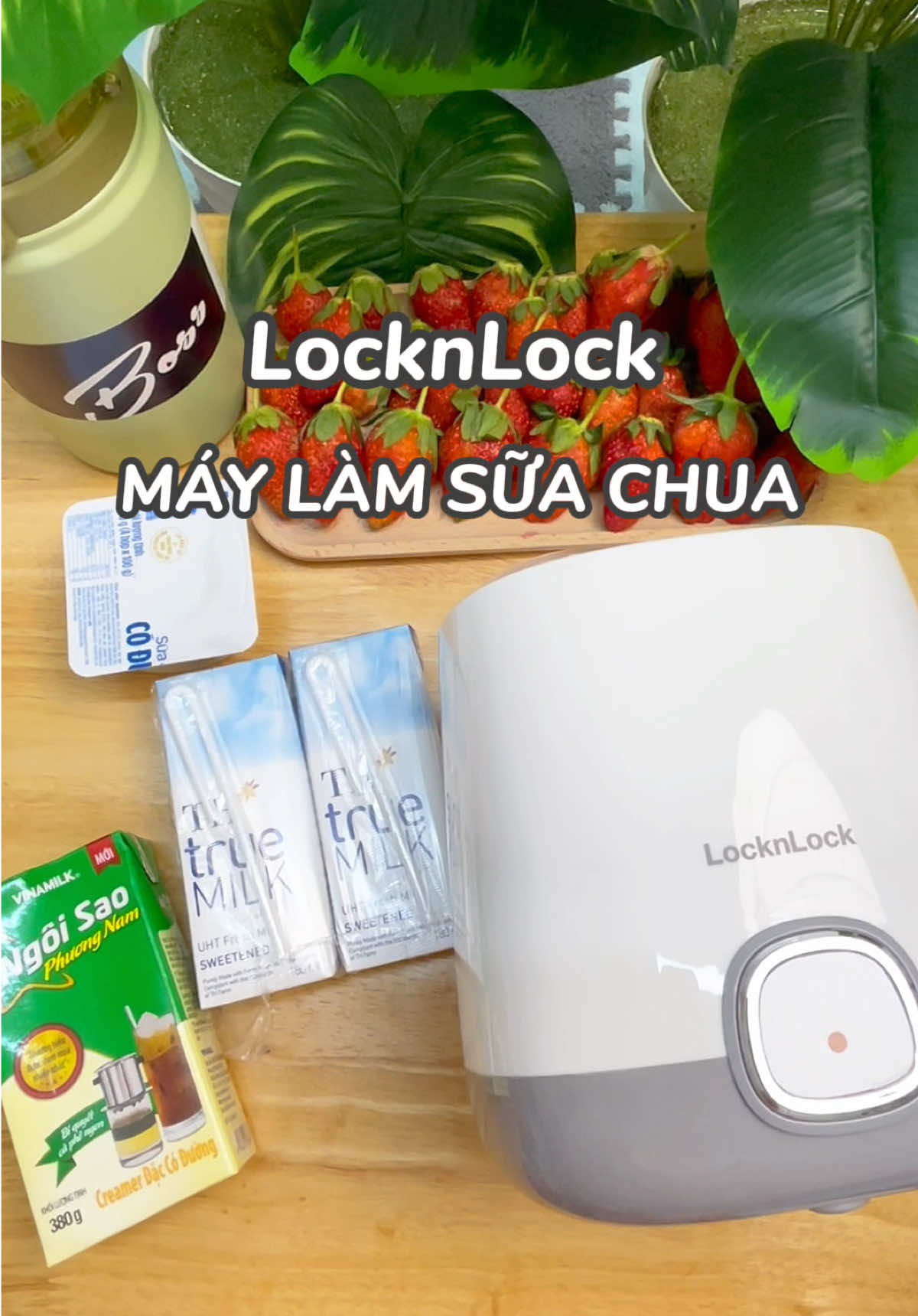 Muốn ăn sữa chua nhà làm, không lo chất bquan-Máy làm sữa chua LocknLock lo hết! Nhỏ gọn, tiện lợi, ủ chuẩn vị-chỉ cần chờ và thưởng thức#locknlockvietnam #maylamsuachua #mayusuachua #mitunbox #xuhuong 