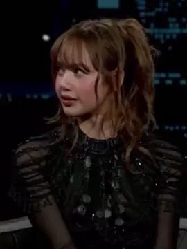 JIMMY ask are MOOK a killer? lisa be like am I supposed to tell you that? 😭😭😭 #LISAxJimmyKimmelLive #LISAxAlterEgo #LISA #LALISA #LLOUD #lisablackpink #lisamanoban #learnwithtiktok #xhtiktok 