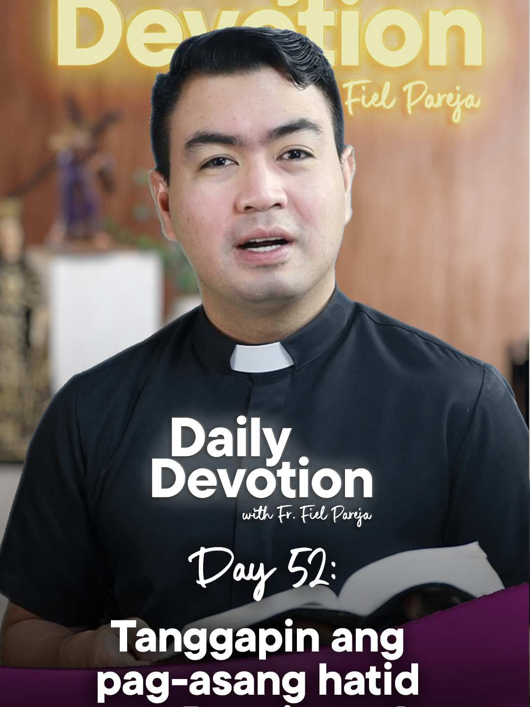 Tanggapin ang pag-asang hatid ng Panginoon! . . . #DailyDevotionWithFatherFiel #LentenSeason #EduWow #LearnItOnTikTok #fatherfielpareja #quoteoftheday #DailyDevotionSeason4