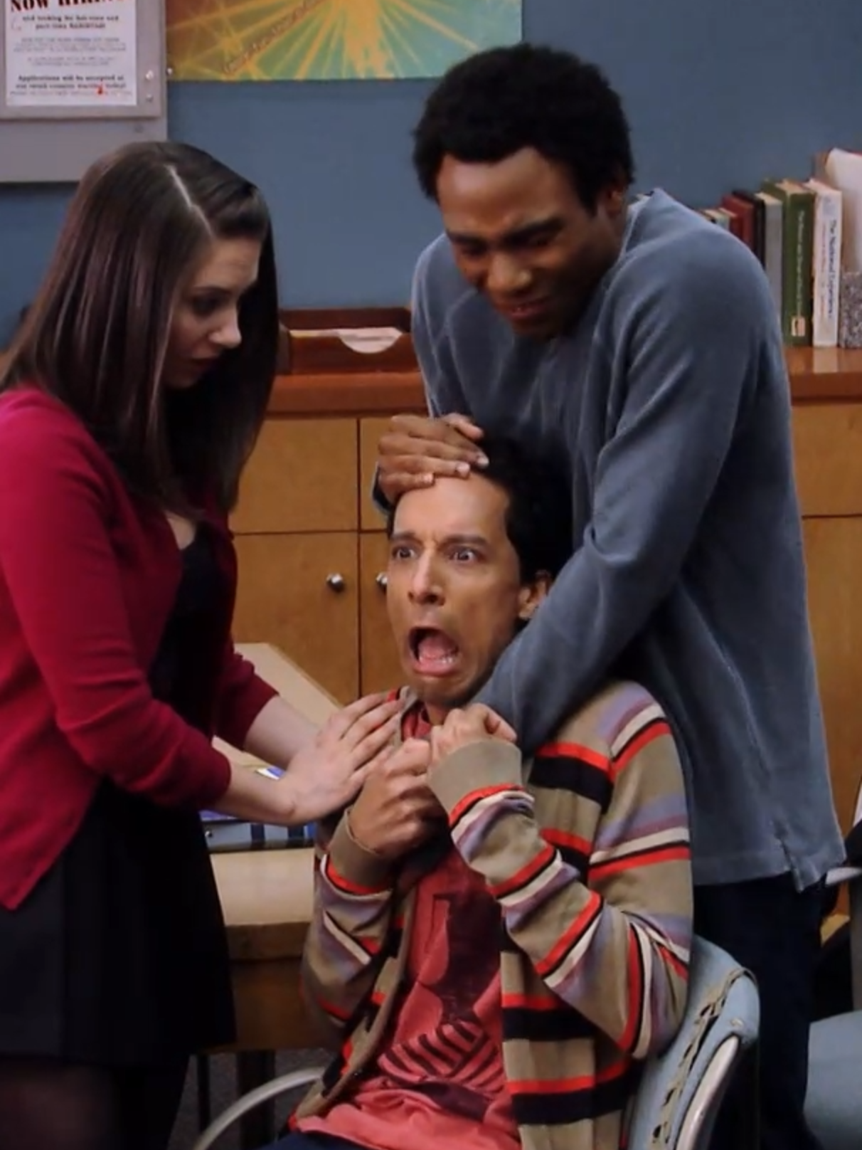 the only rational response to #daylightsavings 😭 stream #community on @peacock #dannypudi #tvshow #series