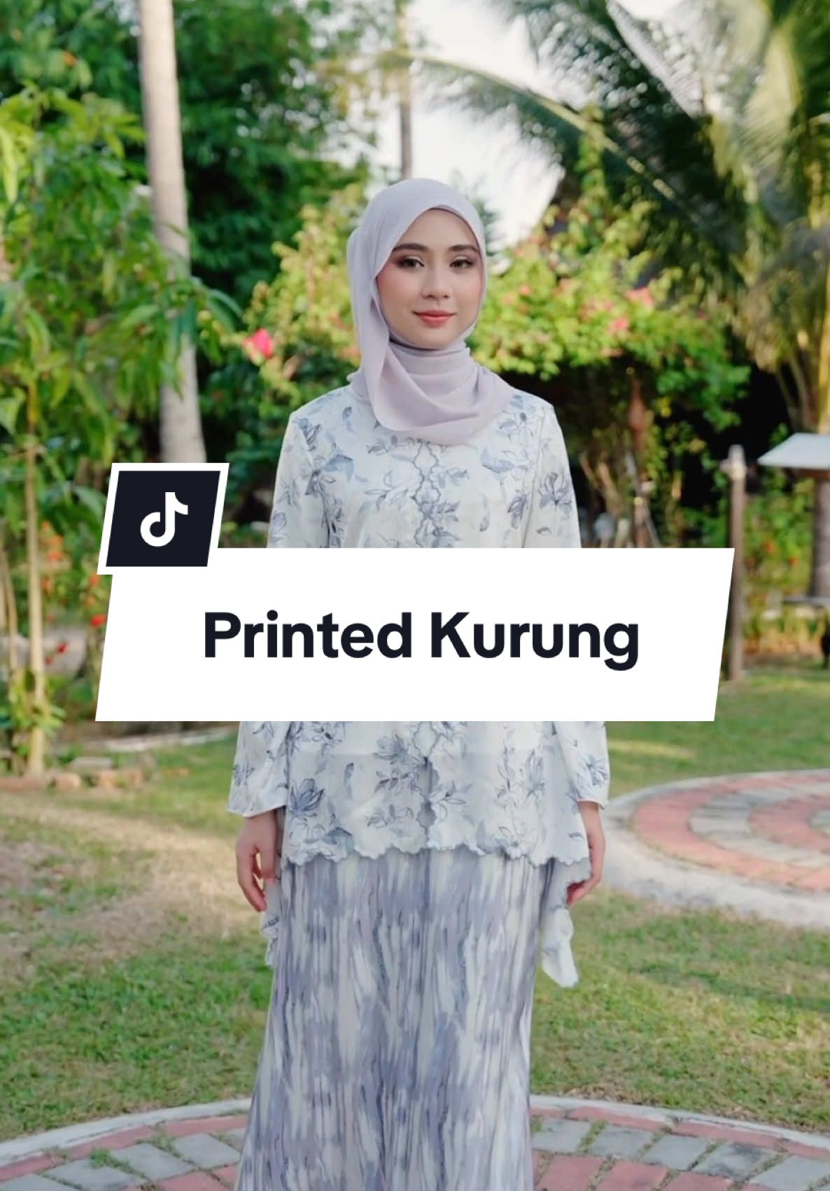 Printed kurung collection , indah kurung in code color yellowish purple💜. #elzahary #bajuraya #raya2025 #kurungsulam #kurungmoden #kurung 