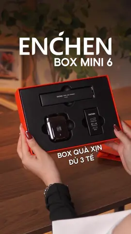 Máy cạo râu Enchen Mini 6 phiên bản hộp quà sang trọng sẽ phù hợp cho những dịp đặc biệt nè #maycaorauenchen #muataitiktokshop #dealgiamgia #maycaorau #enchensale #quàtặng #foryou #boquatang #mini6 