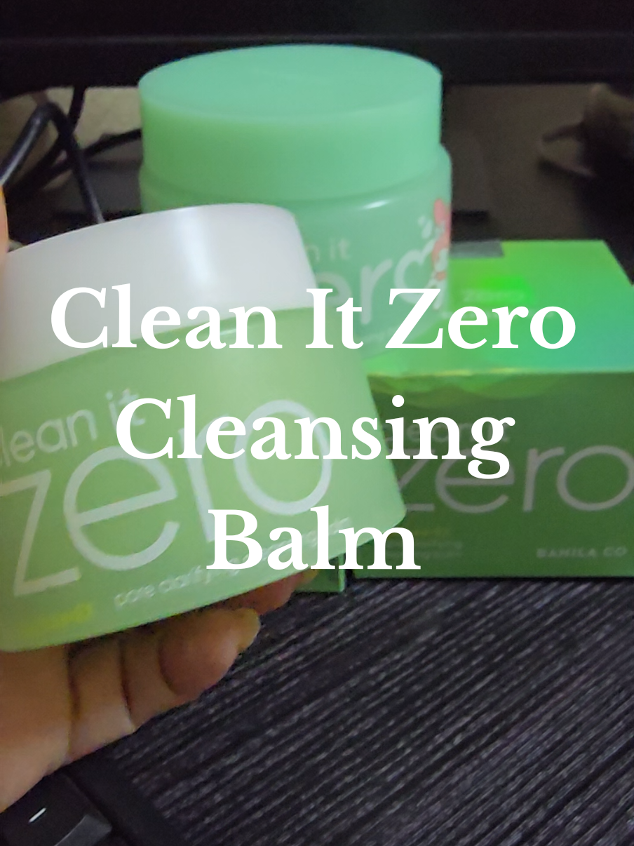 Replying to @gwenbeautyrecos Clean it Zero Cleansing Balm #doublecleansing #cleanitzero #cleanitzerobalm #cleansing #doublecleansing #fyppp #cleansing #balm #skincare #koreanskin 