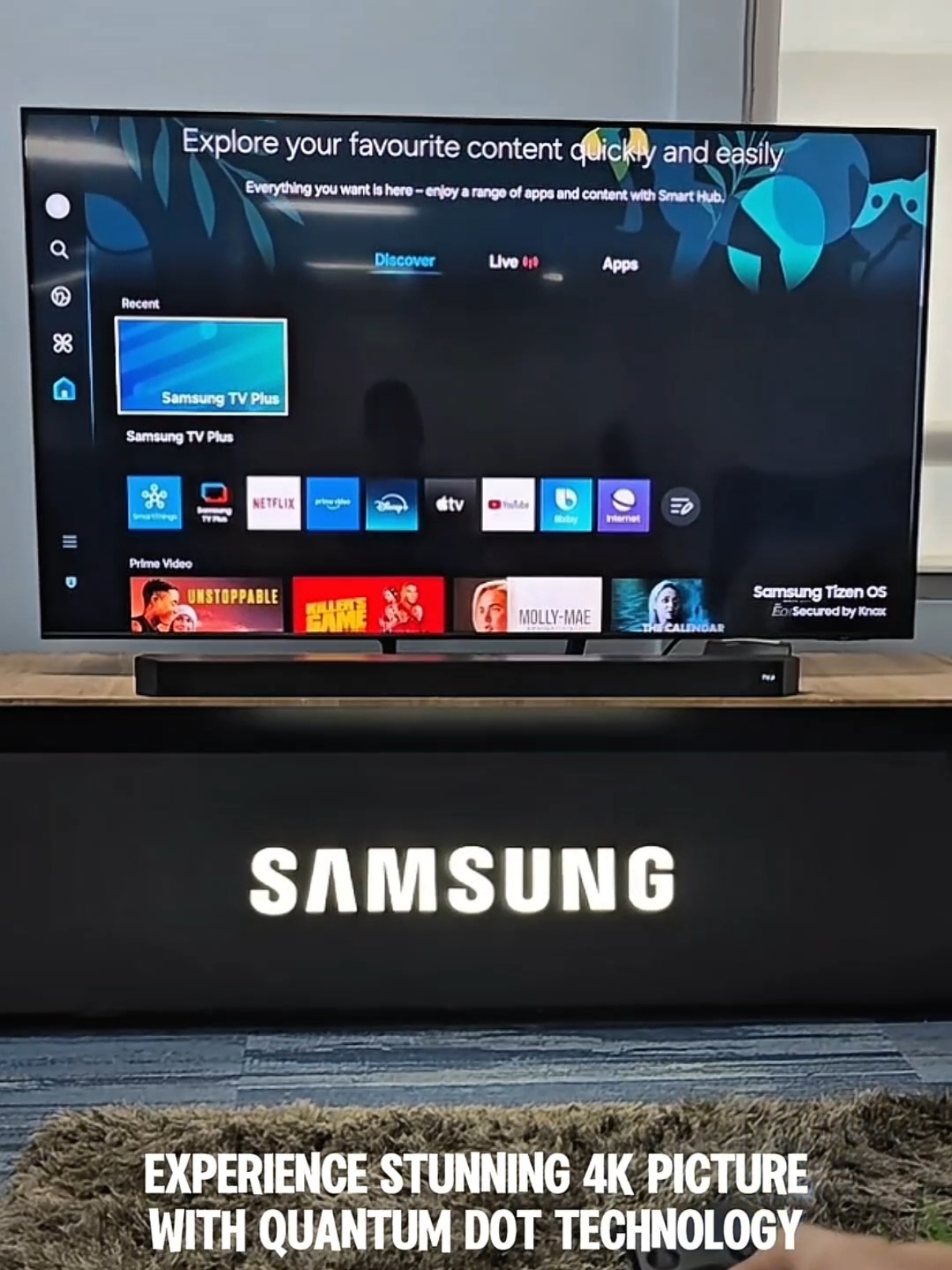 Thinking about upgrading your TV? The Samsung QLED Q60D 4K Tizen OS Smart TV (2024) brings stunning 4K clarity, rich colors, and incredible detail—all powered by Quantum Dot technology. Whether you're diving into movie nights, gaming marathons, or weekend binge sessions, this screen makes every moment look better. 🎬🎮📺 🔥 Limited-time offer! Save up to 38% and score premium freebies, including a Disney+ Annual Premium Plan! But hurry—this deal is only available until March 31, 2025. ➡️ Explore the offer: https://samsung.com/ph #GlobalNo1for18years #SamsungTV #RealQLED 