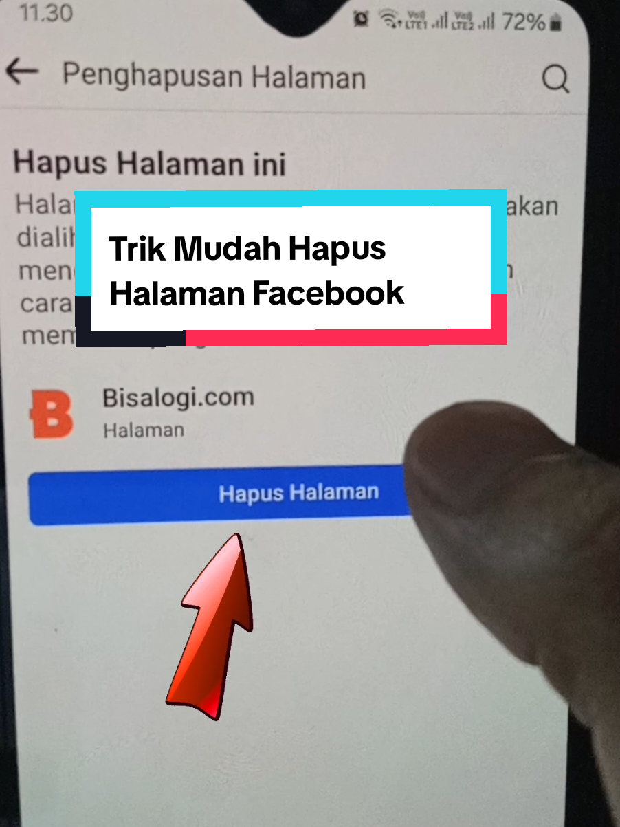 Mau hapus halaman facebook? Caranya itu gampang! #hapushalamanfacebook #tutorialfacebook #tutorial 