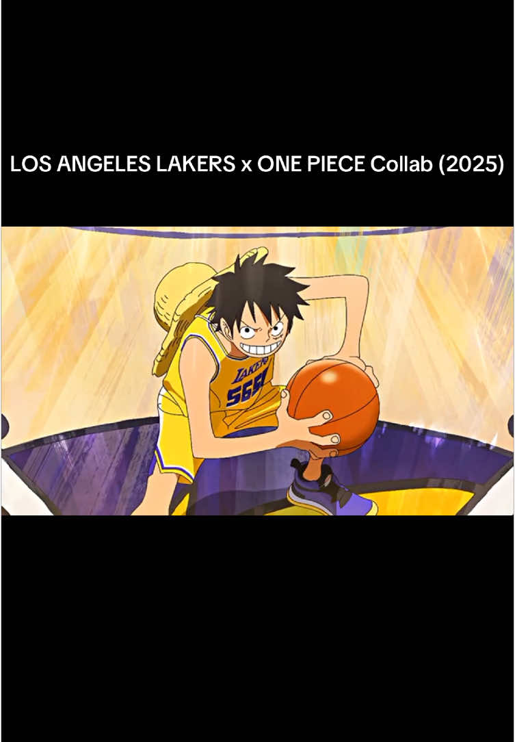 LOS ANGELES LAKERS x ONE PIECE Collab (2025) #onepiece #lakers #NBA #sakuga #animation #basketball #luffy #lalakers #la #collab #manga #Anime #animefyp #animetiktok #animeedit 