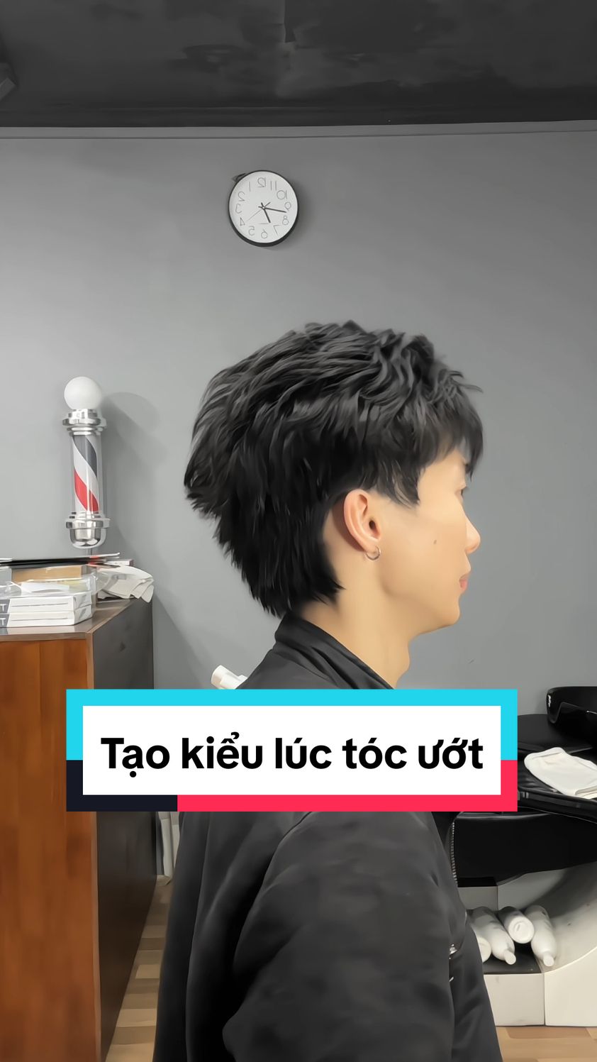 Tạo kiểu lúc tóc ướt #taokieutoc #roug #rougmensgrooming #xuhuongtiktok #texture 