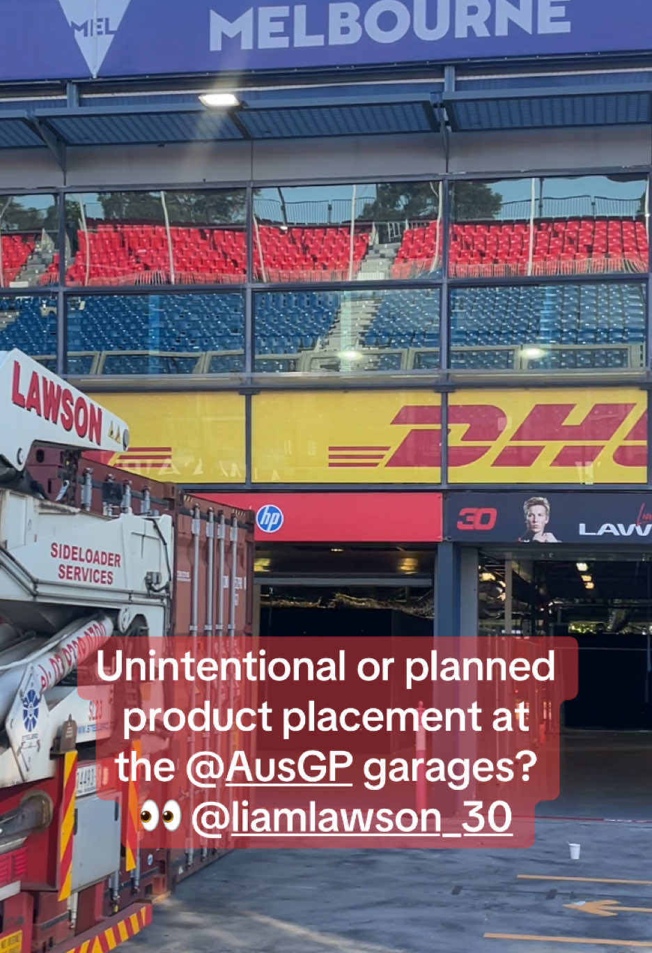 🏁 Who set this up then @ferrari or @Red Bull Racing 🏎️ @Liam Lawson #Lawson #LiamLawson #LL30 #AusGP #PitLane #RedBullF1 #FerrariF1 