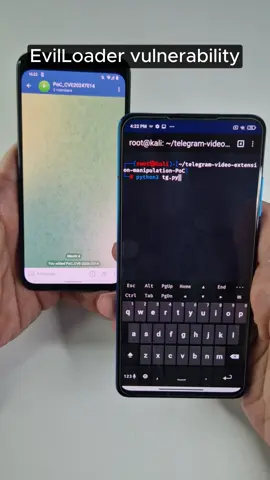 EvilLoader: Yesterday was published PoC for still not fixed vulnerability affecting Telegram for Android. 👉 The exploit has been sold on the underground forum since January 2025. ✅Don't install external players if requested by receiving a corrupted video file on Telegram. For more info, check my latest blog 👆  #evilloader #evilvideo #mobilehacker #android #cybersecurity #telegram #vulnerability #pentesting #mobilesecurity 