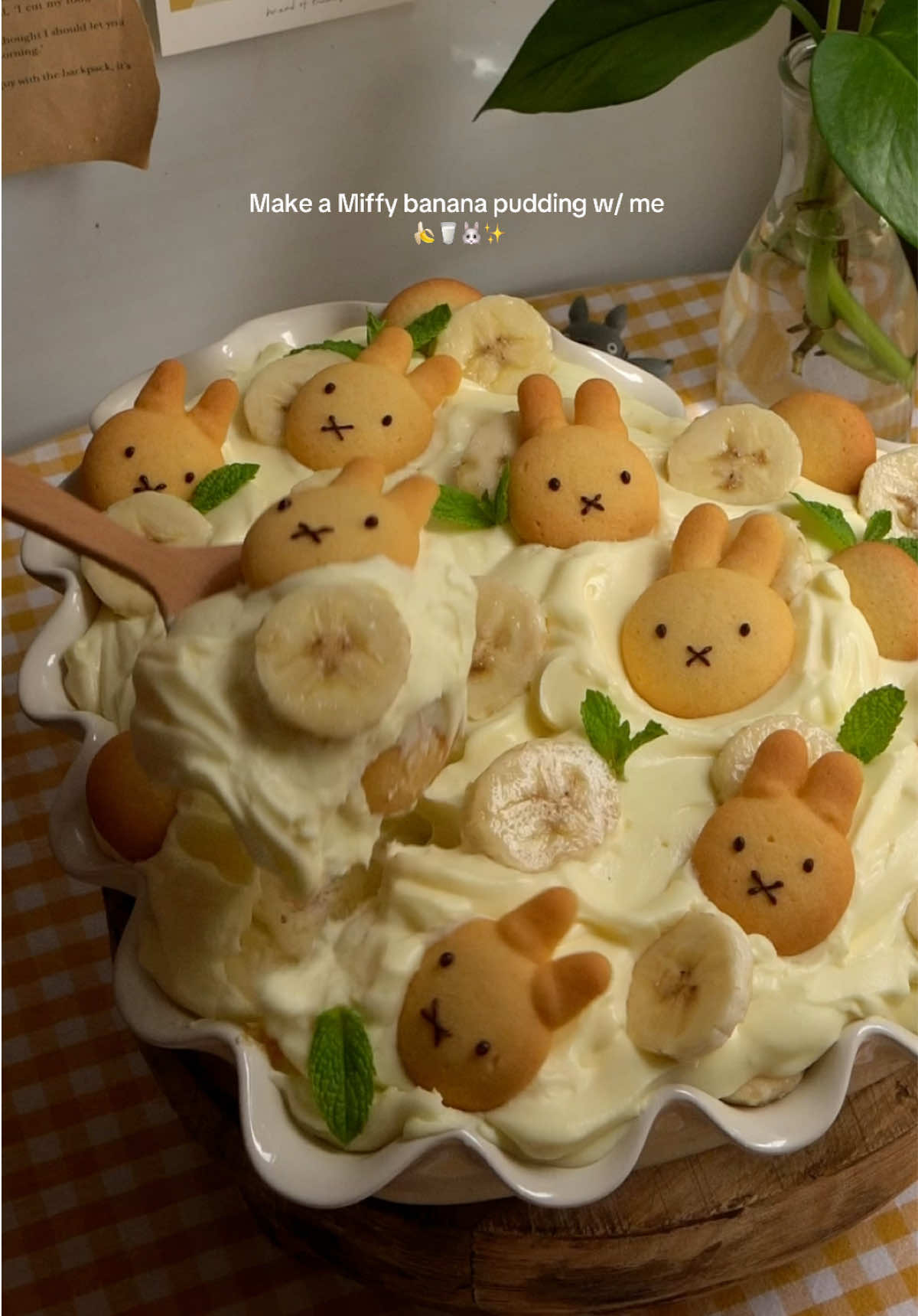 Never tried Magnolia’s banana pudding before but this was sooo good if I say so myself 😮‍💨  Find the recipe on Samsung Food! (Link in bio)   #bananapudding #miffy #baking #aesthetic 