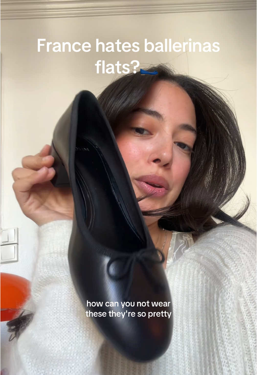 Anywayyyy so happy I finally found my perfect pair #france #frenchculture #balletflats #fashion #hottake #fashiontiktok 