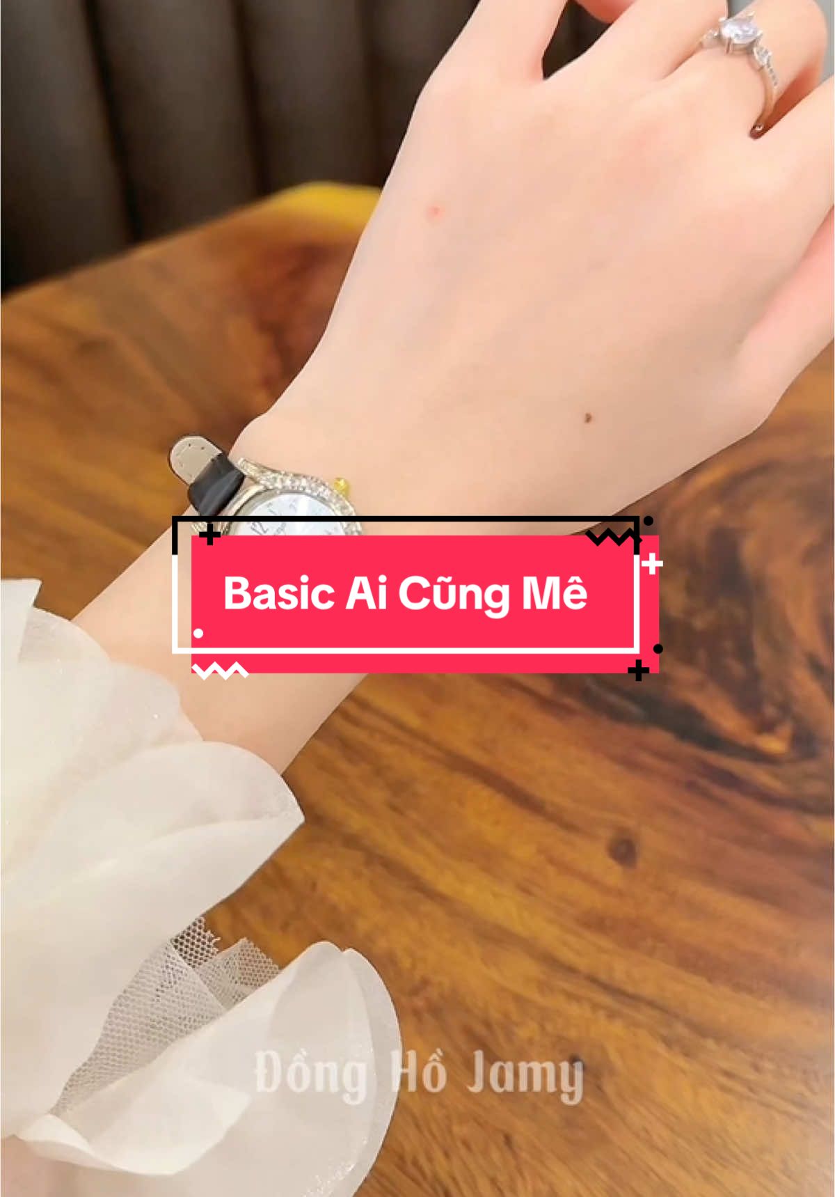 Mẫu đồng hồ basic mà ai cx mê ạ #donghonu #donghojamy #donghothoitrang #donghodayda 
