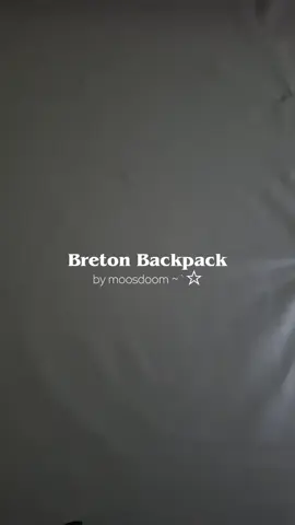 Backpack by moosdom, bagua pol muat banyak 🤩 #moosdoom #ranselmoosdoom #bretonbackpack #tasmoosdoom #affiliatemarketing #affiliatepemulatiktok 