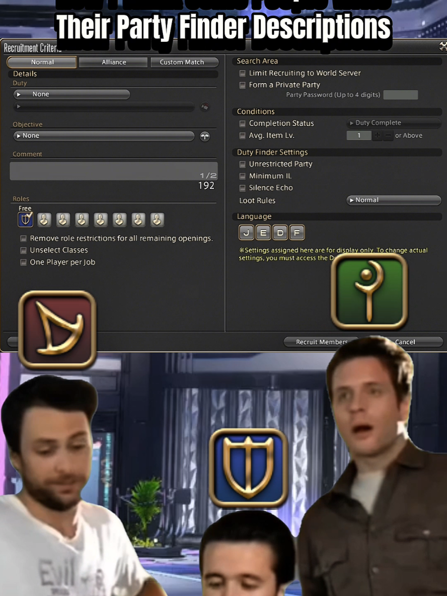 Lets Party! In Party Finder! I've seen some outrageous party finder descriptions. What's the worst party finder description you've seen? #ffxiv #ffxivonline #ffxivmeme #ffxivmeme #ffxivcommunity #ffxivtok #ff14 #ff14online #ff14meme #ff14memes #ff14community #ff14tok #finalfantasy #finalfantasyxiv #finalfantasy14 #fyp #foryoupage #foryou #CapCut 