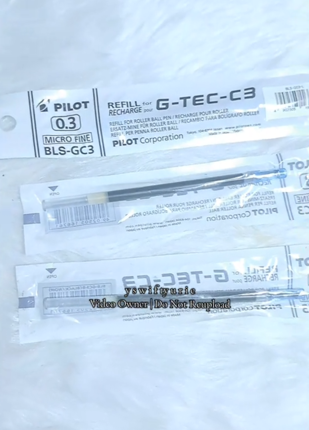 #pilotgtec #gtech #g tech refill set #pilotballpen #ballpen #schoolsupply #viralvideo #fypage 