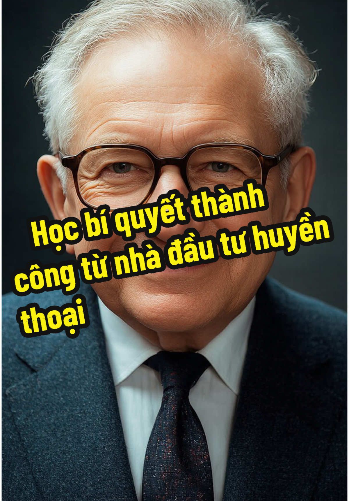 Học bí quyết thành công từ nhà đầu tư huyền thoại.  #WarrenBuffett #LờiKhuyênTỷPhú #TưDuyLàmGiàu #ĐầuTưThôngMinh #bíquyết 