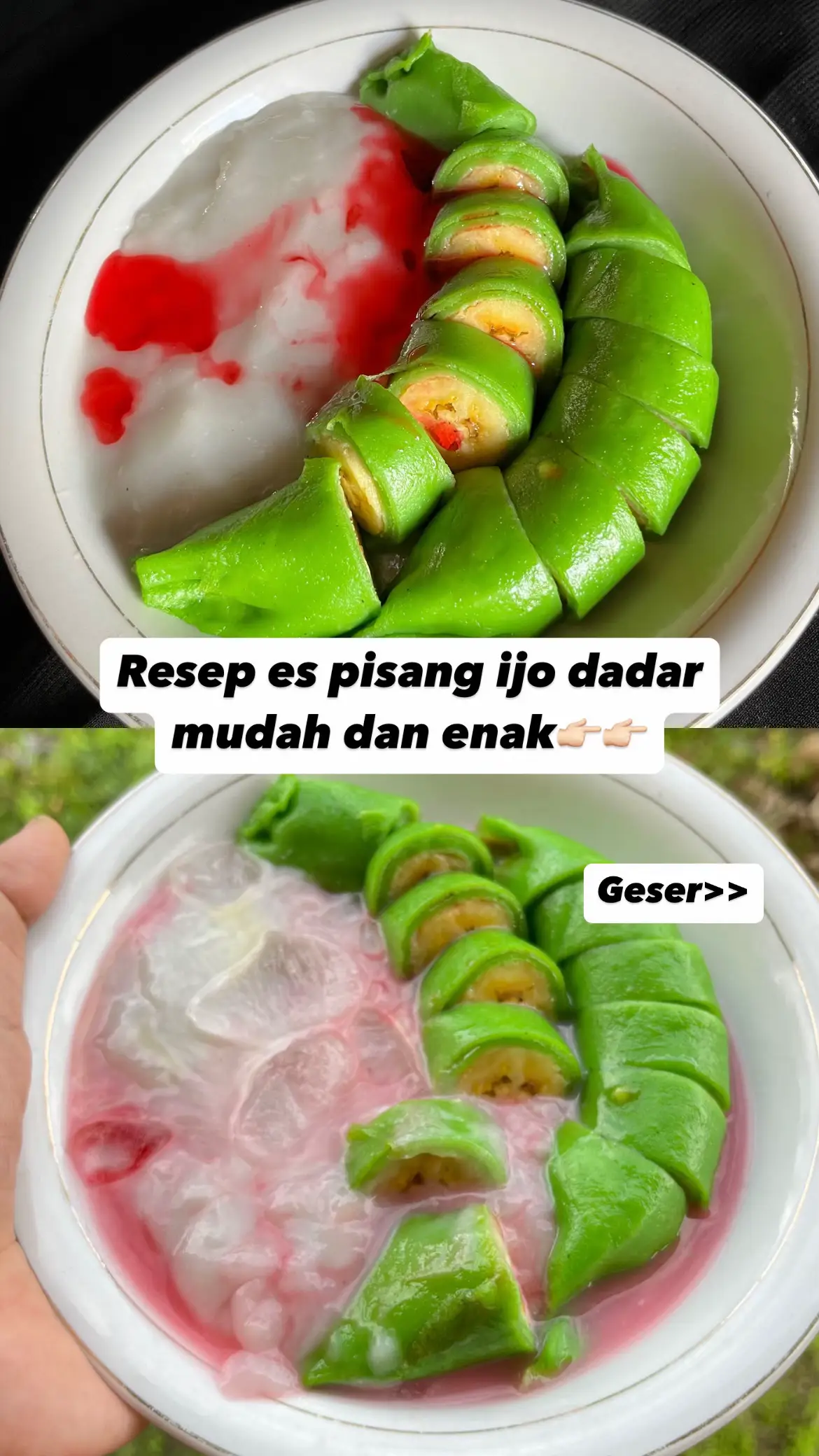 Pisang ijo dadar, mudah dan enak🥰 jangan lupa recook👩‍🍳👉🏻 #takjil #idemasak #berbukapuasa #takjilramadhan #ramadhan2025 #foryoupage #tutorialmasak #ramadhanekstraseru 