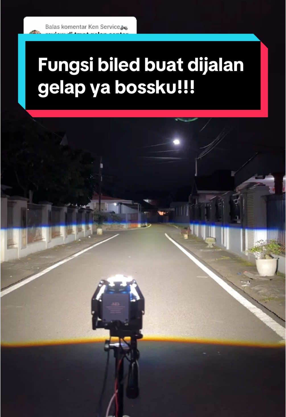 Membalas @Ken Service🏍️ ga sekalian dibawah matahari bg? #biled #biledprojector 