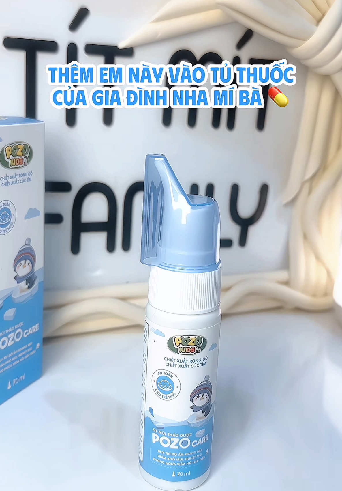 Combo xịt mũi & hút mũi không thể thiếu trong mùa cúm này 🥹⭐️✨🍃🌱#pozo #xitmuithaoduoc #fyb #fybシ #xuhuong #mevabe #mebimhiendai #con 
