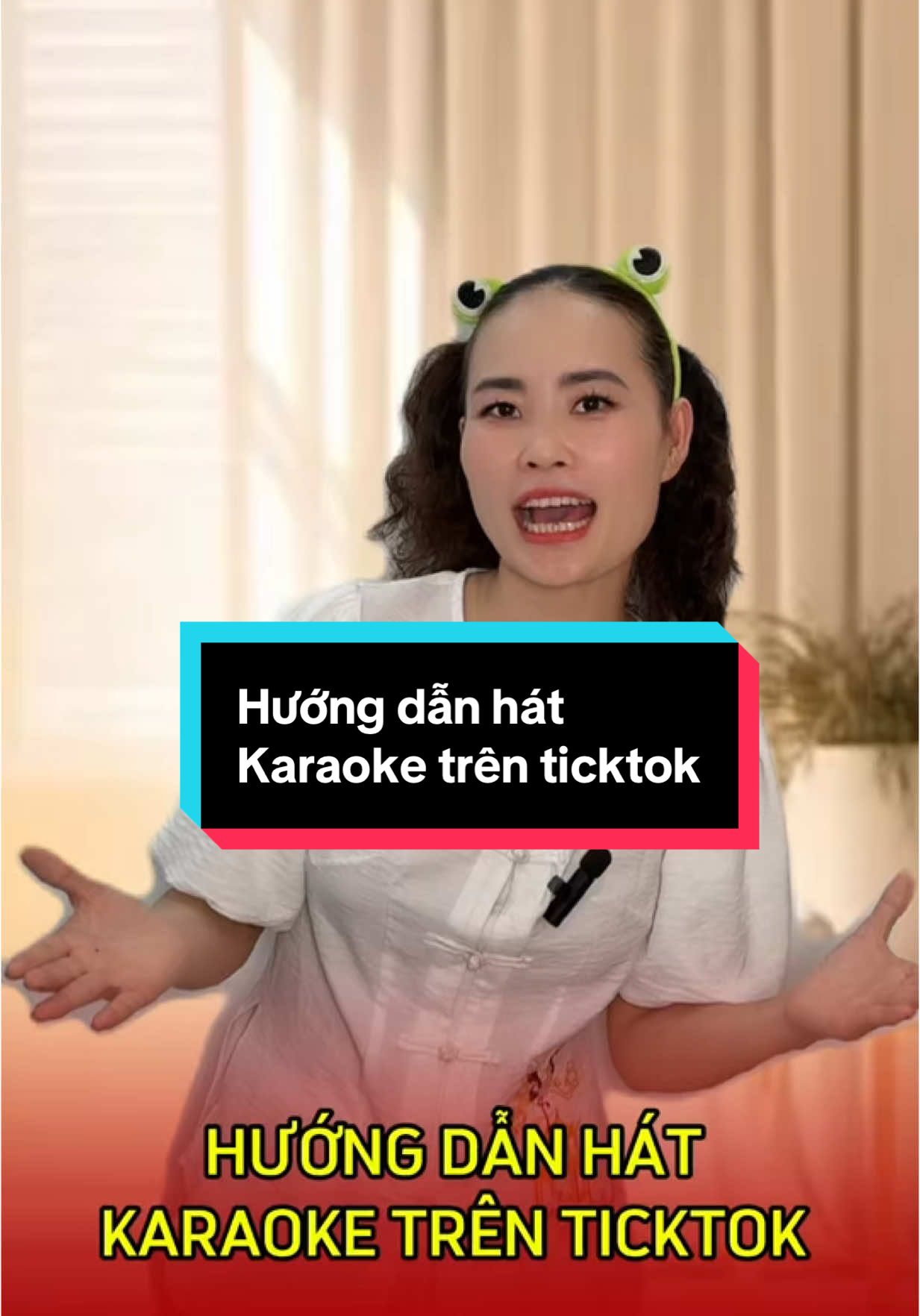 Hướng dẫn hát karaoke trên ticktok #karaoketiktok #cachlamvideo #editcapcut #Huecongnghe #zeedio #edit 