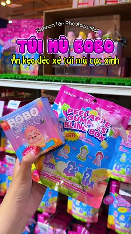 Nay ăn kẹo dẻo còn được xé túi mù nữa có đã quá hông dạ 🍬🤩 #saigon #sg #BOBOxKohnan #BoBoBlindBox #BoBoBlindBag #Bobo8.3 #food #Foodie #checkin #fyp #fypシ #reviewanngon #ancungtiktok #xuhuong #viral #knvuadivuaan #creatorsearchinsights  