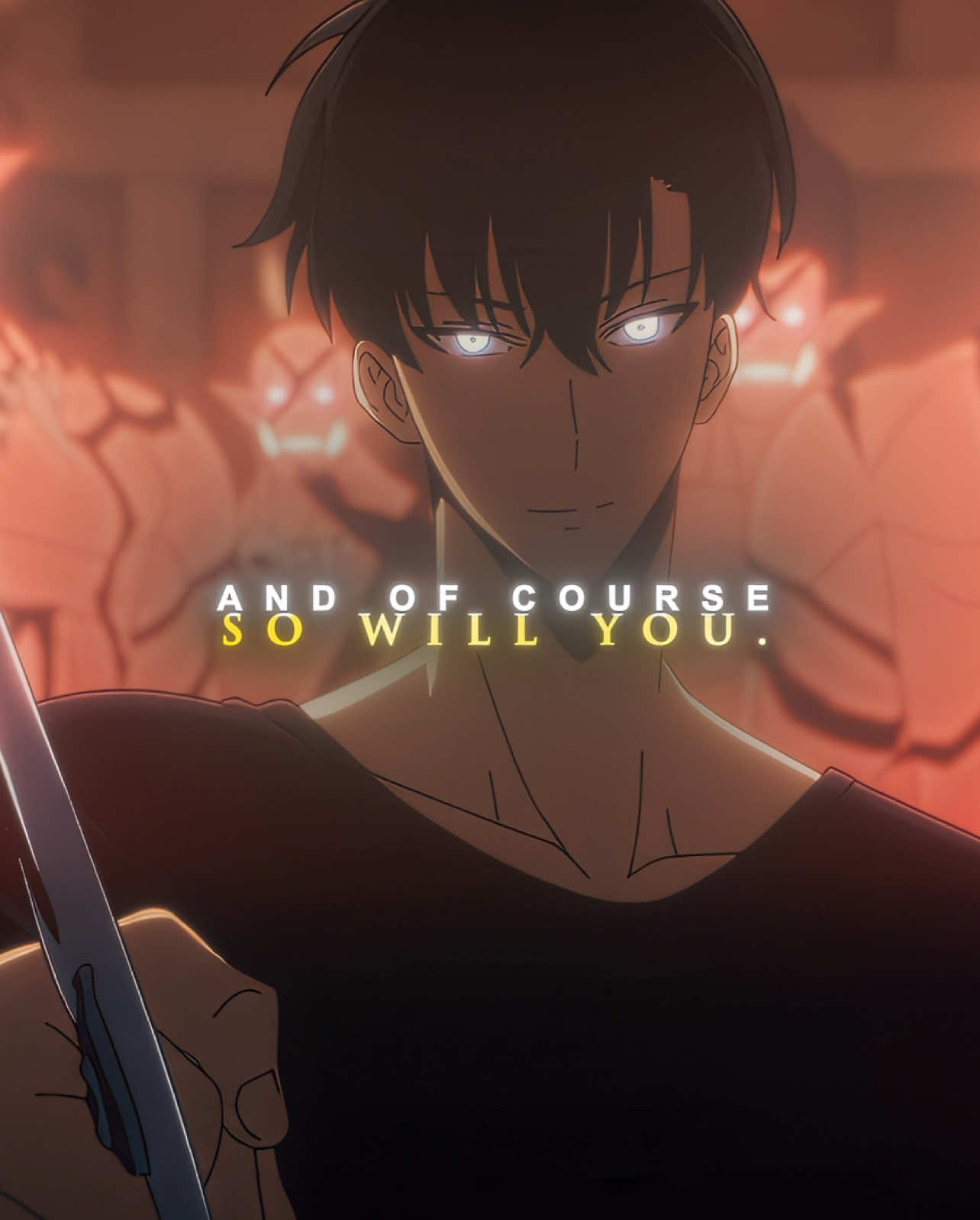 So will you || #sololeveling #sololevelingseason2 #sungjinwoo #sungjinwooedit #animeedit #edit #fyp #ebofilms #animefyp 