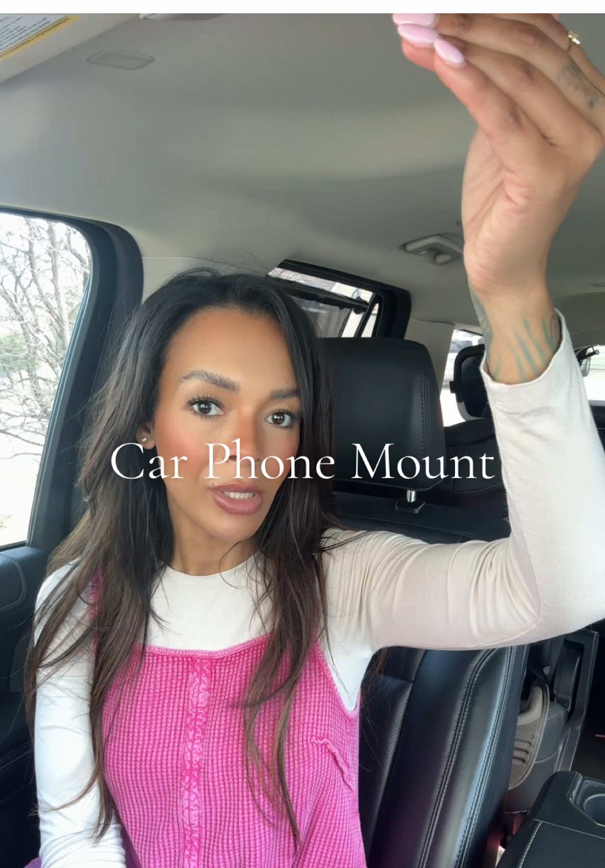 The only thing I regret about buying a car phone mount is not getting one sooner! #contentcreator #contentcreation #phonemount #carvlog #cartok #carphoneholder 