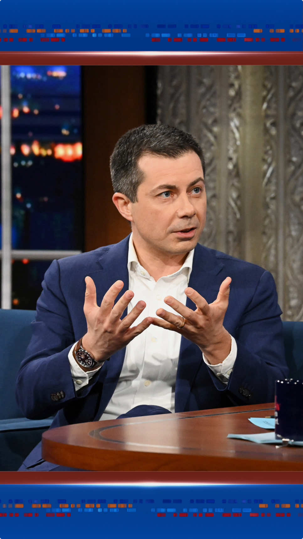 Former Transportation Secretary @Pete Buttigieg asks not only Democrats, but Libertarians and freedom-loving Conservatives: “Where are you?” #Colbert #LateShowLIVE