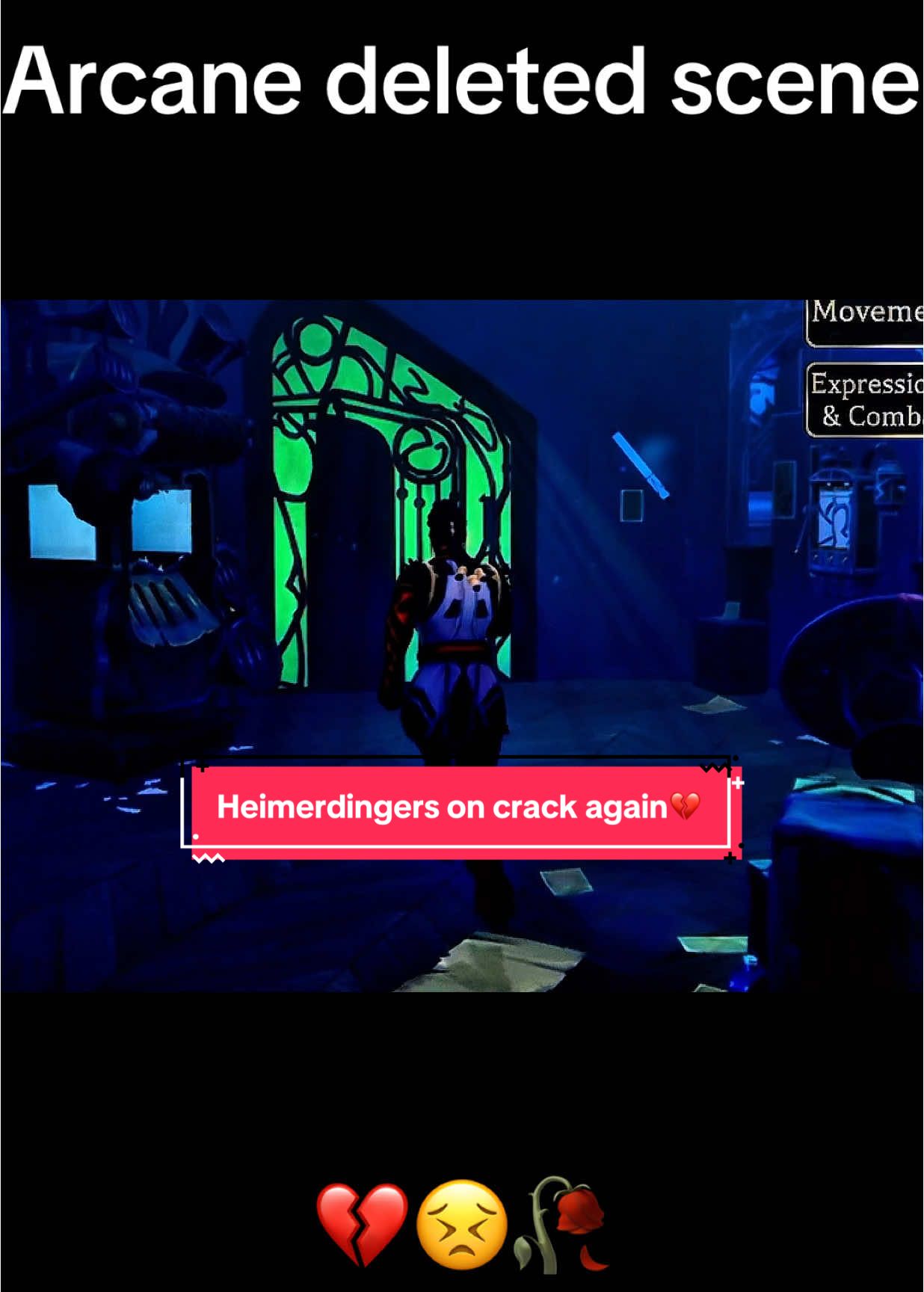Amazing arcane roleplay experience with @soap’s urn MY HG 💜🔥 #arcane #feverdreamcore #what #ifyouhurtmecongratulationsidontcare #ambessa #lesbians 
