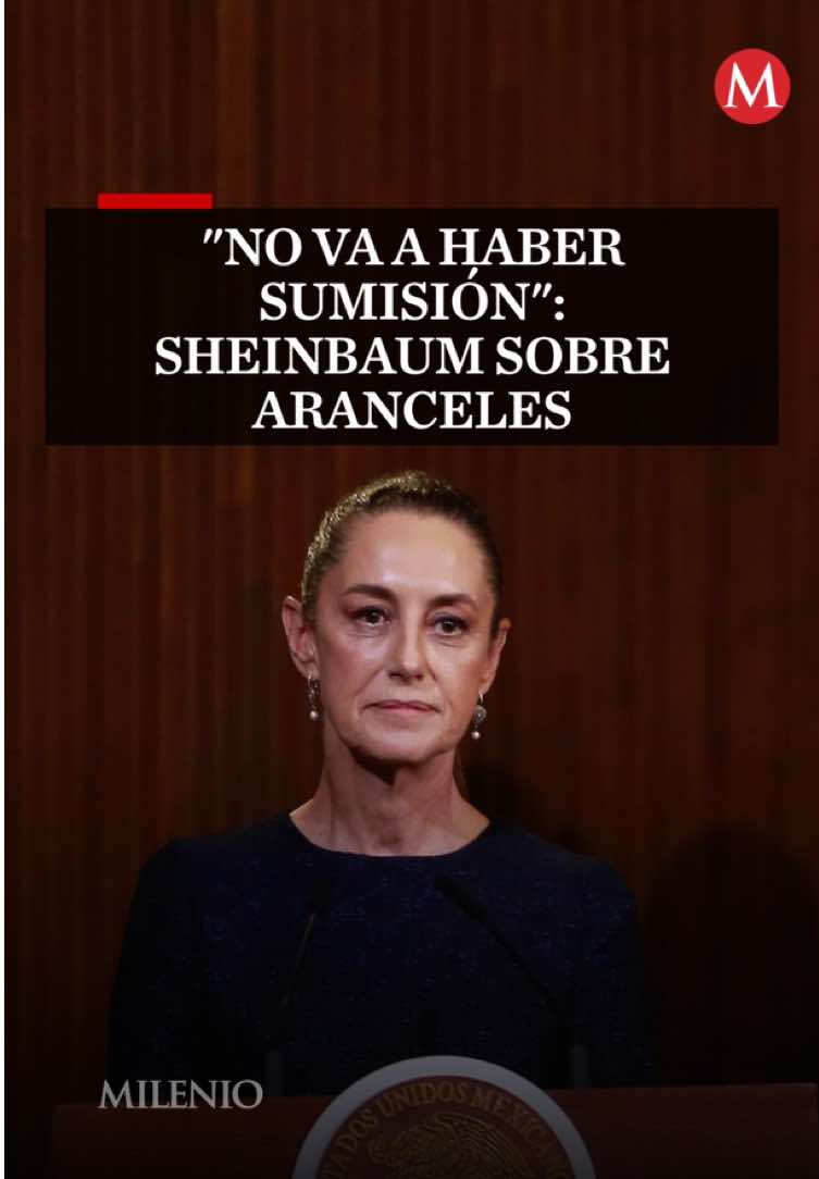 Claudia Sheinbaum calificó estos días como momentos definitivos para la relación entre México y EU tras la imposición del 25 % de impuestos a las exportaciones nacionales.  Pidió esperar su llamada con el presidente Donald Trump y la congregación del domingo, asegurando que México no se someterá a presiones y que, si es necesario, buscará alianzas con otros países. #Trump #Sheinbaum #Aranceles #MilenioInforma #MILENIONoticias